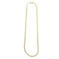 14Kt Yellow Gold Satin & Shiny San Marco Necklace (23.90gr)
